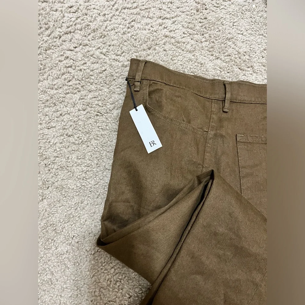 BANANA REPUBLIC ITALIAN LINEN-COTTON WIDE LEG JEAN - Picture 8 of 8